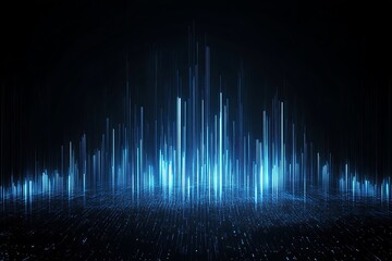 Abstract Digital Structure Background