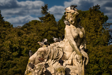 Obraz premium Statue du temple de Diane