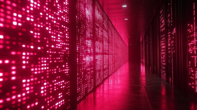 Exploring the vibrant digital landscape of data storage featuring DNA coding and computer algorithms