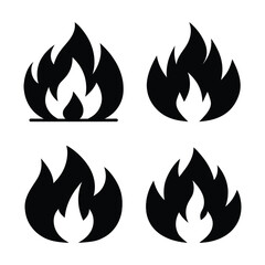  fire icons.