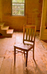 antique wooden chair