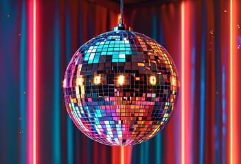 Obraz premium disco ball,