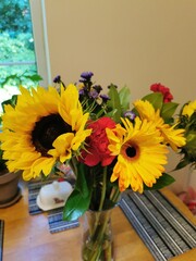 flowers in a vase