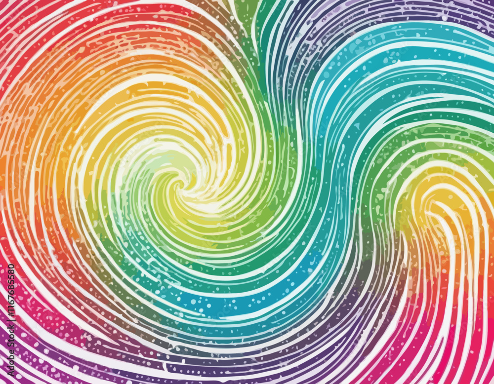 Poster abstract color lines with a gradient. vector pattern with splash shapes. wavy swirl design elements.