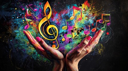 Hand holding diamond and ring with background symbolizing global connection and technology