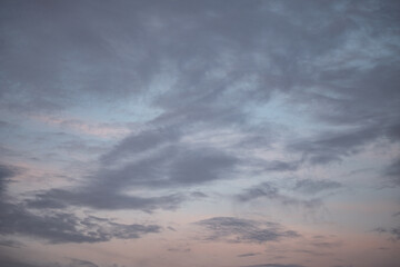 clouds in the sky