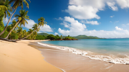 Idyllic Sunset at Tranquil FZ Scenic Beach: A Harmonious Blend of Serenity and Natural Beauty