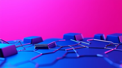 Obraz premium An innovative digital background representing abstract, futuristic advancements in healthcare and medical technology.