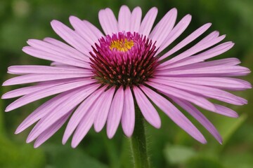 Obraz premium Smooth coneflower blooming in a summer garden
