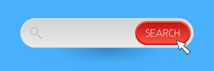 Red and blue search engine.