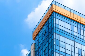 Fototapeta premium How architecture shapes modern office structures.
