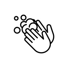 Washing hands icon