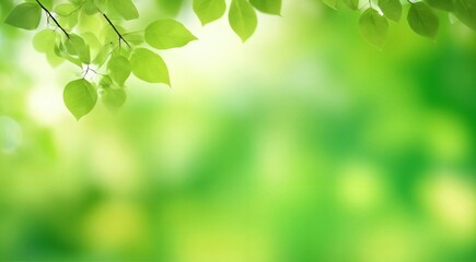 Lush green foliage creates a natural backdrop with a soft bokeh effect