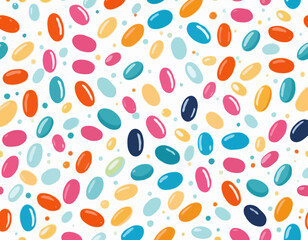 Multi Vitamin complex icons banner. Vector illustration. Multivitamin supplement, b1, d, e, mg, c, zinc, magnesium, a. Diet poster. Colorful pills capsule, droplet group on white background.