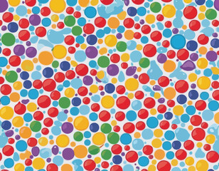 Multi Vitamin complex icons poster. Vector illustration. Multivitamin supplement, Colorful capsule, droplet. Place for text. Abstract molecules set rainbow background. Glossy buttons infographic