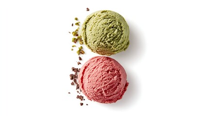 Fototapeta premium Gelato: Italy’s Creamy Frozen Treat