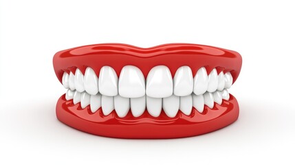 Obraz premium Dental care awareness campaign community center promotional material bright environment engaging viewpoint