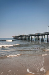 Obraz premium virginia beach fishing pier virginia