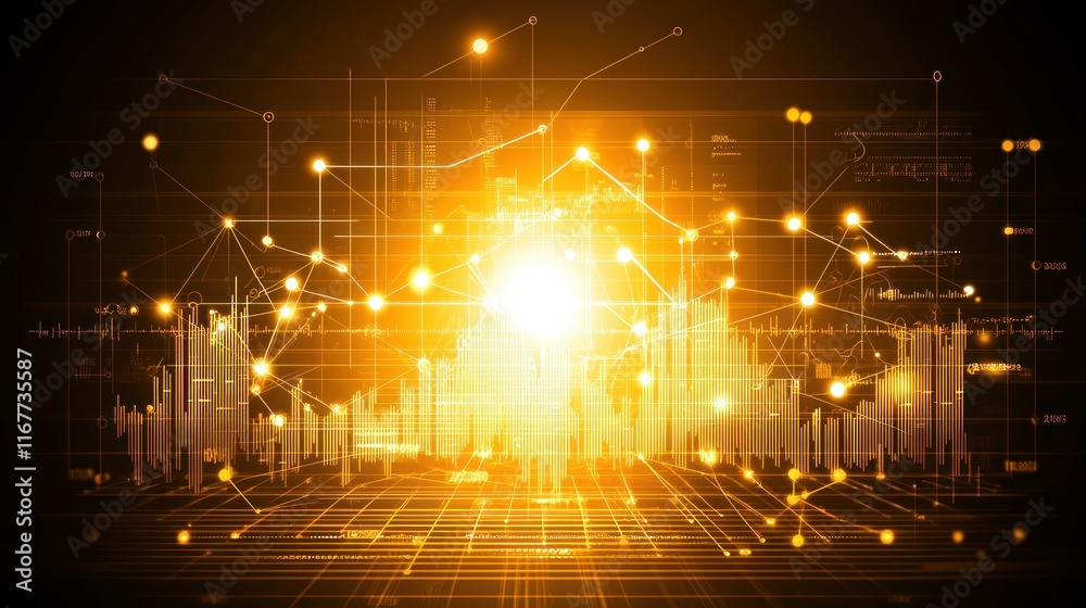 Poster illuminating network: a visual representation of global data connectivity