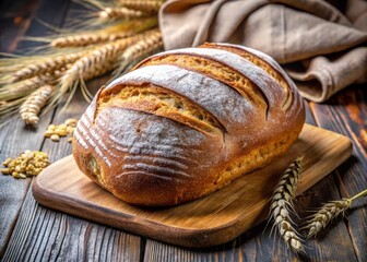 The tasty and rustic bread
