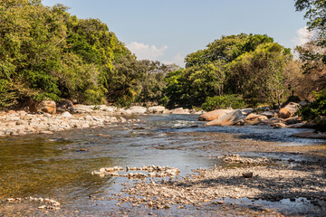 Balneario La Mina swimming area near Valledupar, Colombia