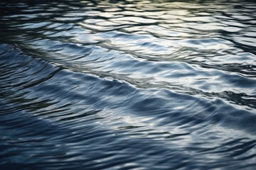 Waves of Shimmering Water in Natural Sunlight with Gentle Ripples