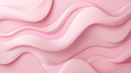 Obraz premium Abstract Pink Wave Pattern Background Design