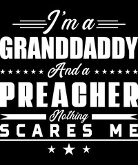 Father's Day typography t-shirt design.