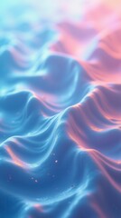 Obraz premium Wavy Glass Shapes Background Stock Illustration