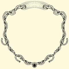 Old pattern vintage floral frame design greeting card wedding invitation decorative vector border background