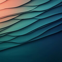 Obraz premium Clean gradient business background with subtle tech shapes, 