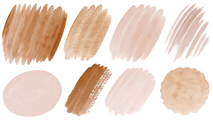 Soft watercolor textures, warm earthy tones, artistic brush strokes, abstract background elements, versatile design use.