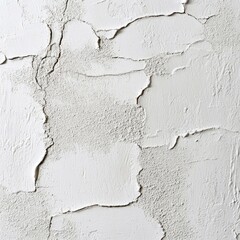 Fototapeta premium The wall is covered in cracks and has a rough texture