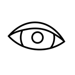 Human eye logo