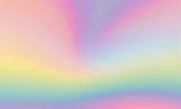 Pastel Rainbow Swirl Background: Dreamy, Soft, and Colorful Abstract Art