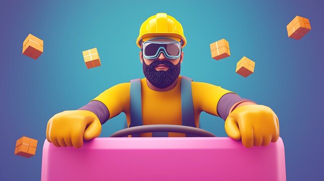 Drivers scanning packages before delivery for real-time tracking updates.