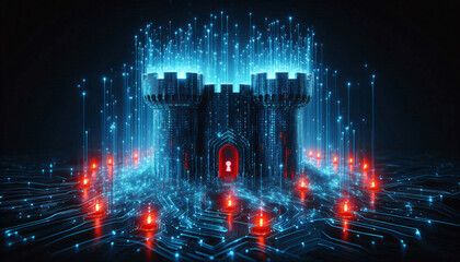 Binary digital fortress - Cyber security