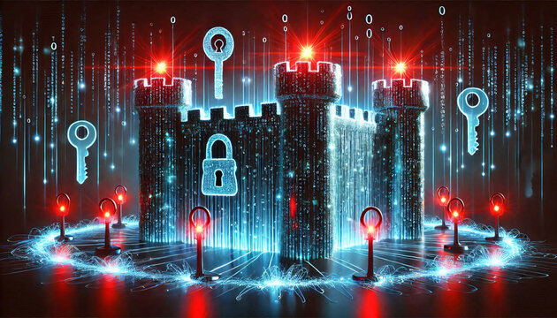 Binary digital fortress - Cyber security