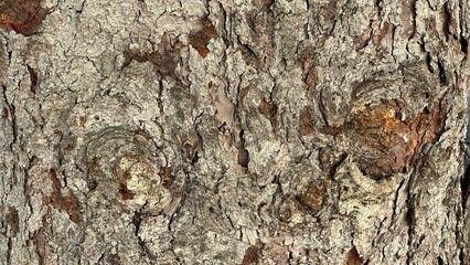 Pine tree bark texture