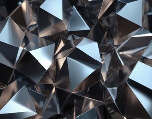 Geometric shapes intersecting in a shiny abstract background ,  grey,  layer