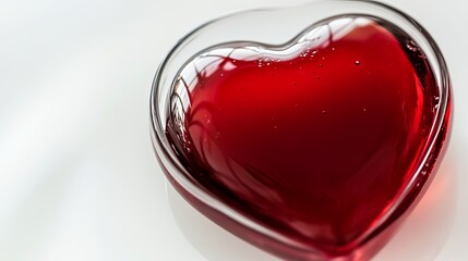 A Close-up of a Heart-Shaped Organ Donation Symbol on Pure White Background, Softly Focused Edges Highlighting the Central Icon.