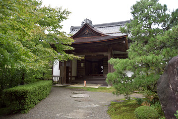 金剛輪寺　明寿院の玄関　滋賀県愛知郡愛荘町