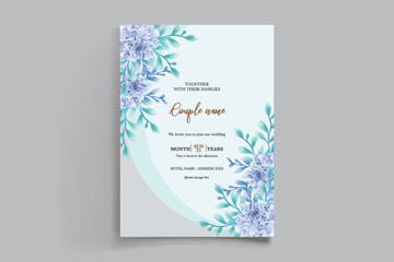 floral bridal shower invitation templates