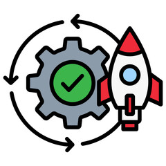 Project Execution Icon