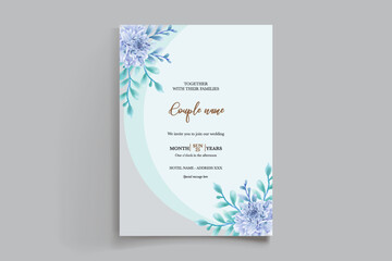 floral bridal shower invitation templates