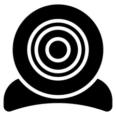 Webcam Solid Icon