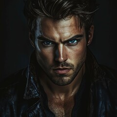 Fototapeta premium Male Portrait