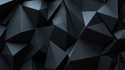 Obraz premium Abstract Dark Polygonal Background