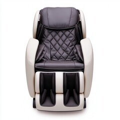 Naklejka premium Stylish Modern Massage Chair for Relaxation and Comfort