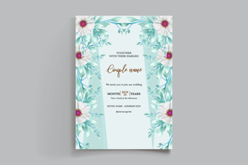 floral bridal shower invitation templates